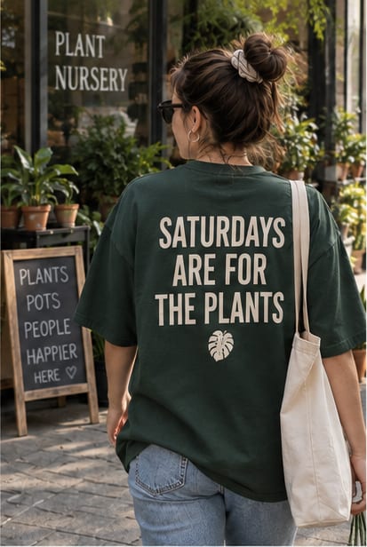 Saturdays Are For The Plants Tee